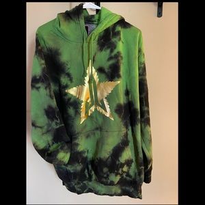 J* Weed Leaf Tie Dye Hoodie - LIMITED EDITION